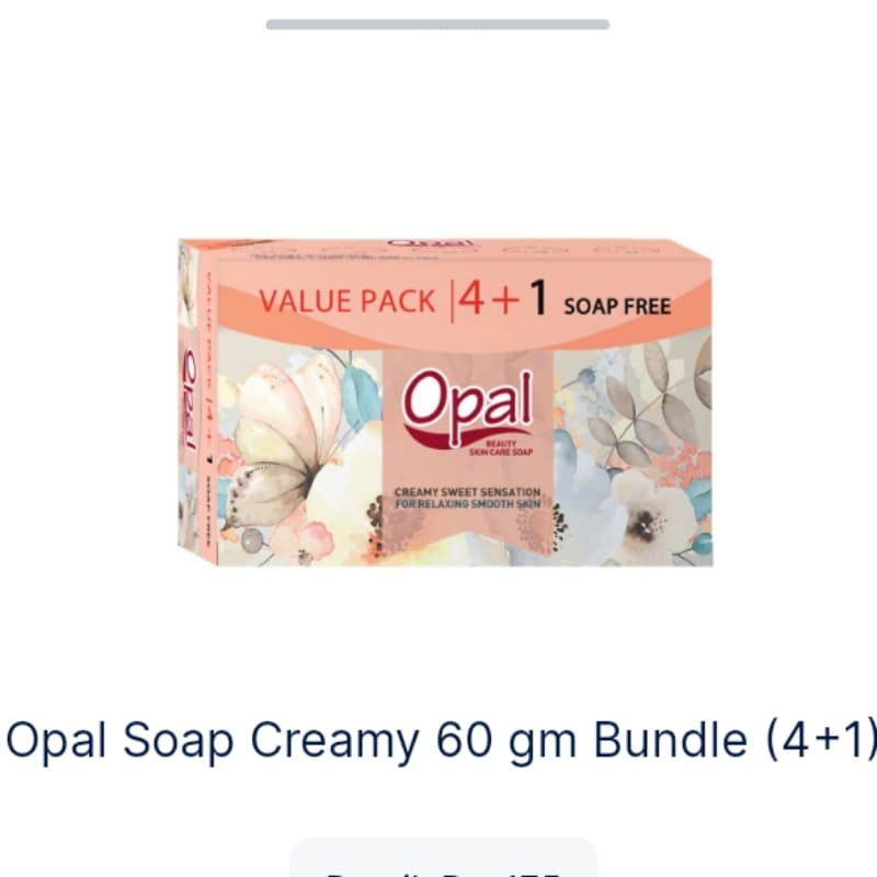 Opal Soap Creamy 60gm pack 4pcs