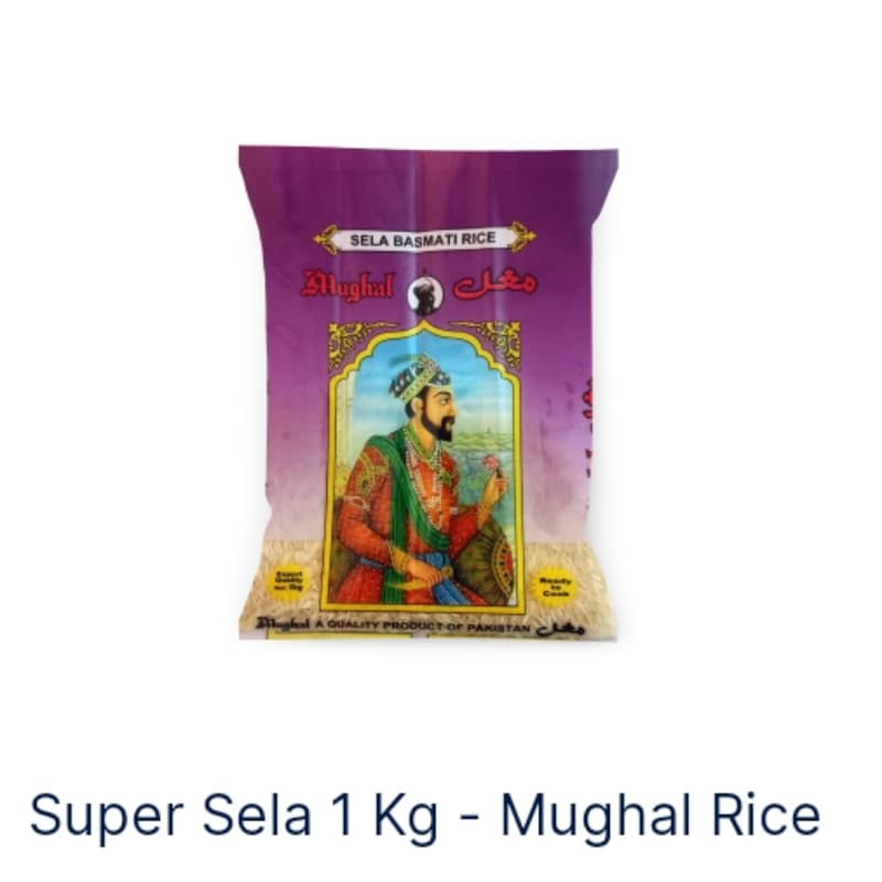 Super Sela 1kg Mughal rice