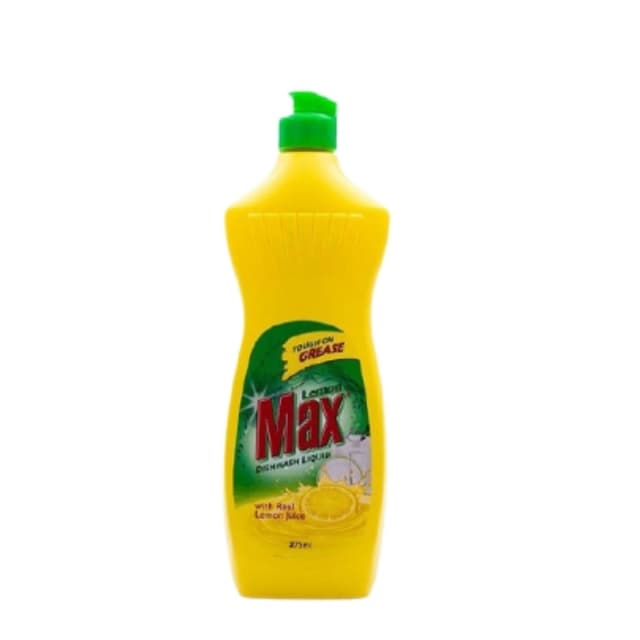 Lemon Max Liquid 275ml HDP bottle
