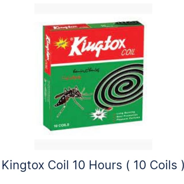 Kingtox coil 10 Hours (10 coil)