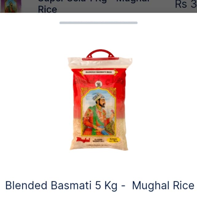 Blended basmati 5kg Mughal Rice