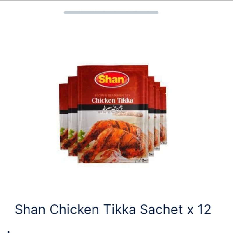 Shan Chicken Tikka sachet 12pcs