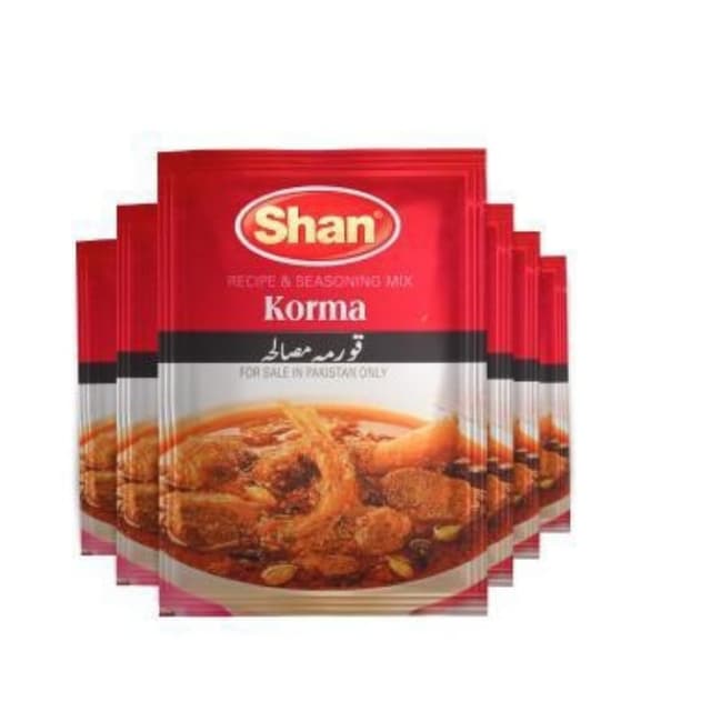 Shan korma Sachet.