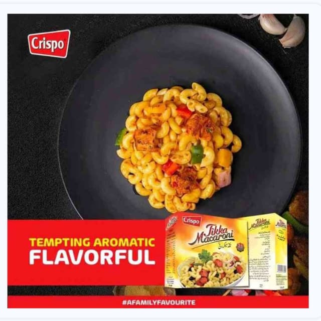 Crispo Tikka Macaroni 2 in 1