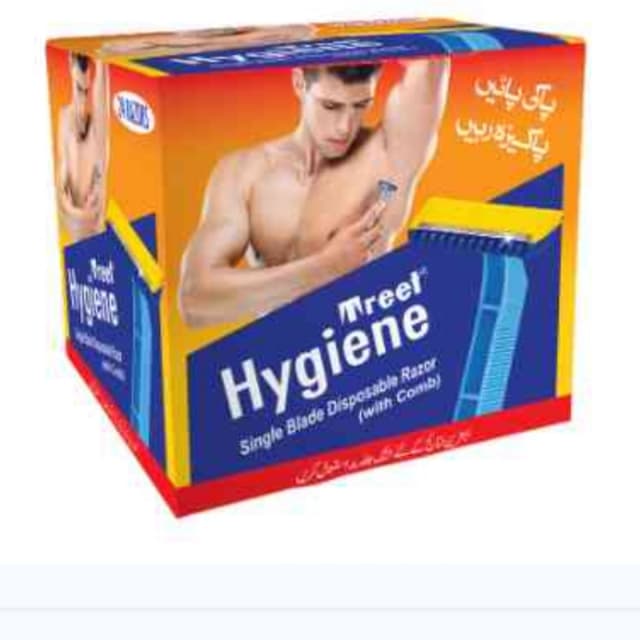 Treet Hygiene Razor with comb
