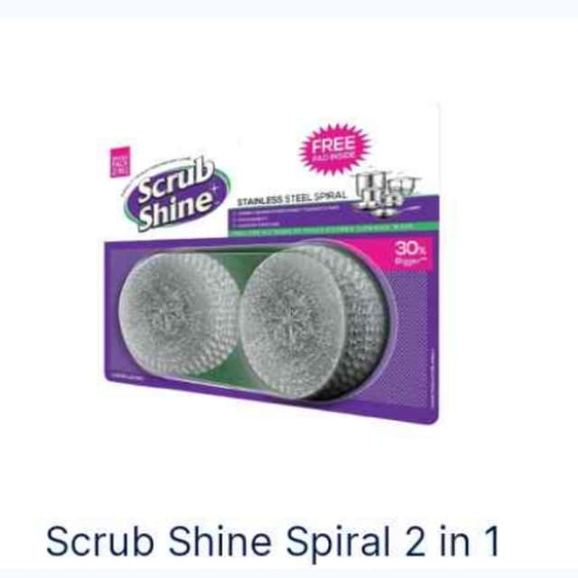 Scrub Shine Spiral 2 in 1