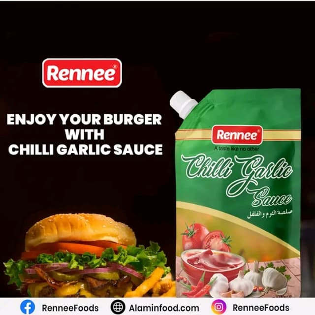 Rennee chili Garlic Sauce 200gm
