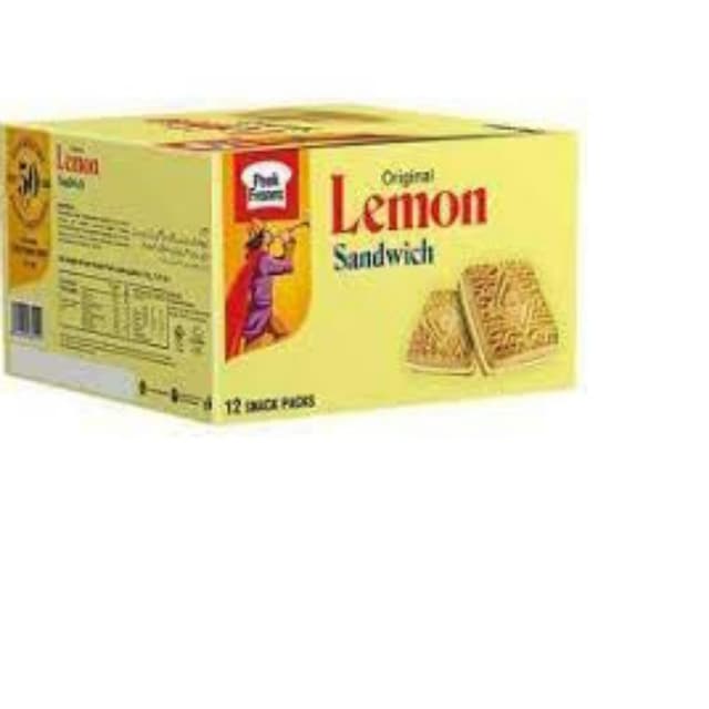 Lemon Sandwich biscuits Rs40