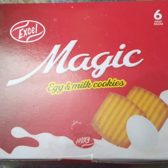 Magic Egg&milk  Bisket Rs 20 6pcs