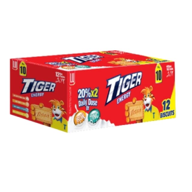 Tiger Fortified Biscuits Rs 10.