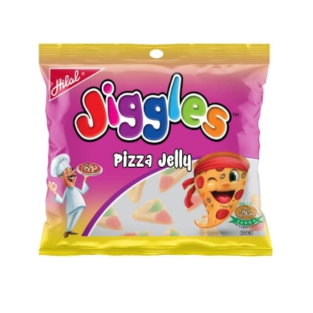 Hilal jiggles Pizza jelly Rs 5.