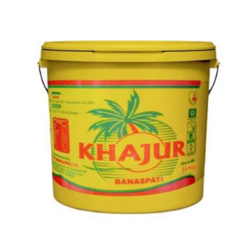 Khajur Banaspati ghee 2.5kg bucket