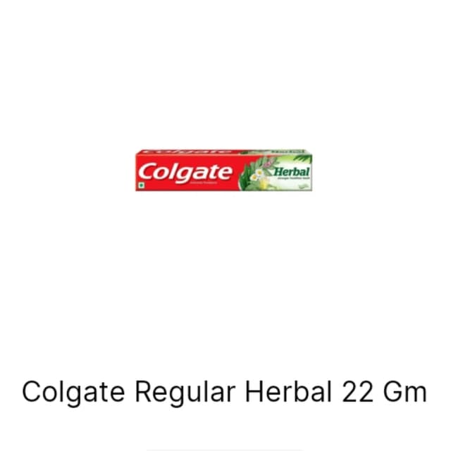 colgate Regular Herbal 22gm