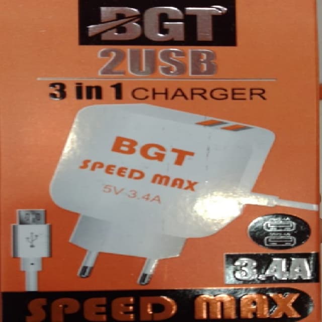 BGT CHARGER OVER 3.4 amp (speed Max)