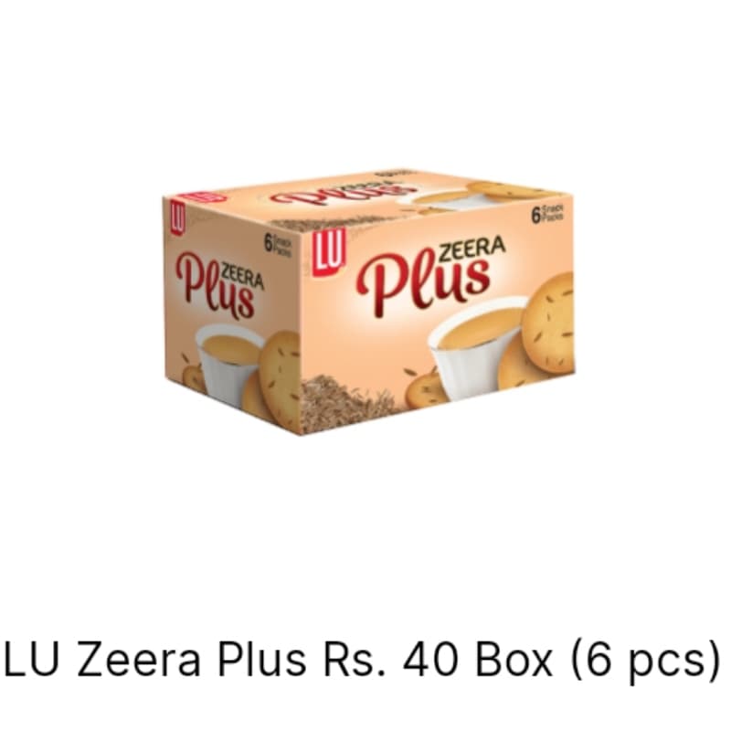 LU Zeera Plus Rs40 box 6pcs
