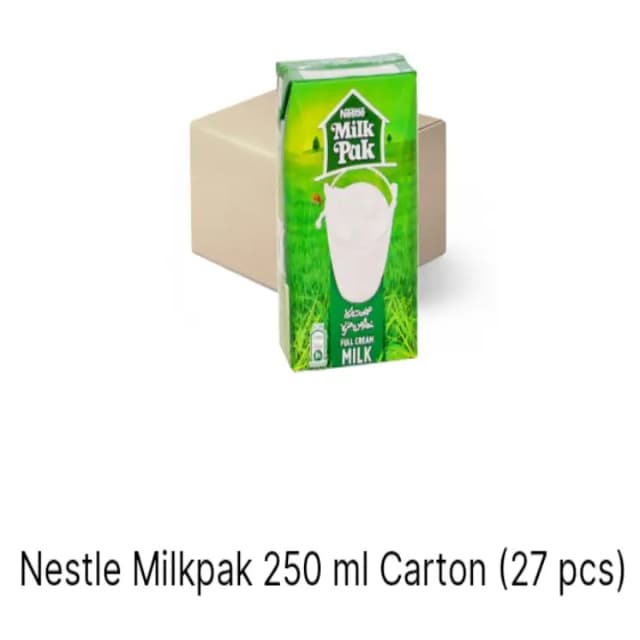 Nestle Milkpak 250ml CTN (27pcs)