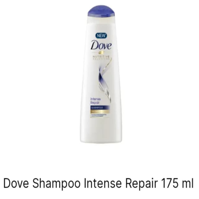 Dove shampoo intense repair 175ml