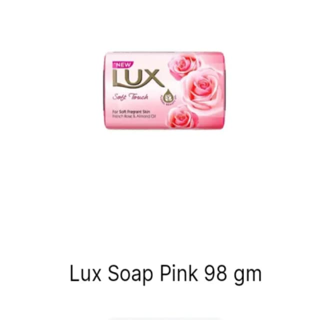Lux soap pink 98gm