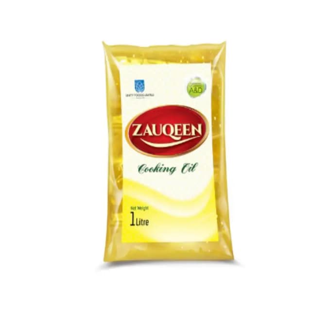 Zauqeen cooking oil 1L CTN 5pouch