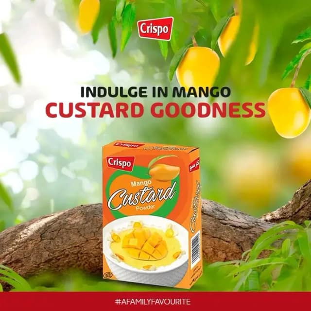 Crispo Mango Custard powder 100gm