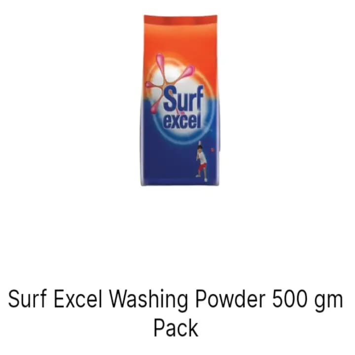 Surf Excel Washing powder 500gm pack